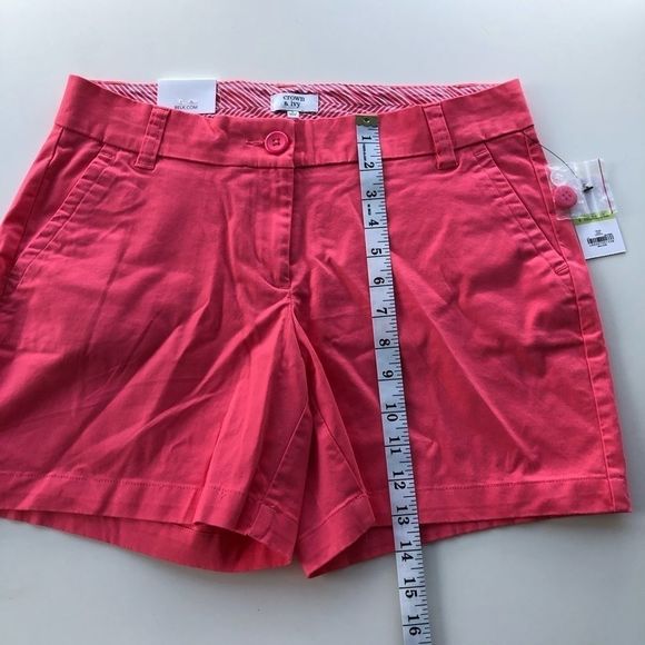 Crown & Ivy NWT coral shorts size 4 - Picture 2 of 6